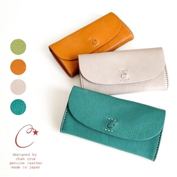 CHAM (チャム) HAZE ヘイズ フラップ長財布 cmhz001おしゃれ 財布 日本製 本革 長財布 レディース 姫路レザー 栃木レザー 牛革 大容量 ロングウォレット｜ヤマショウ生活商店