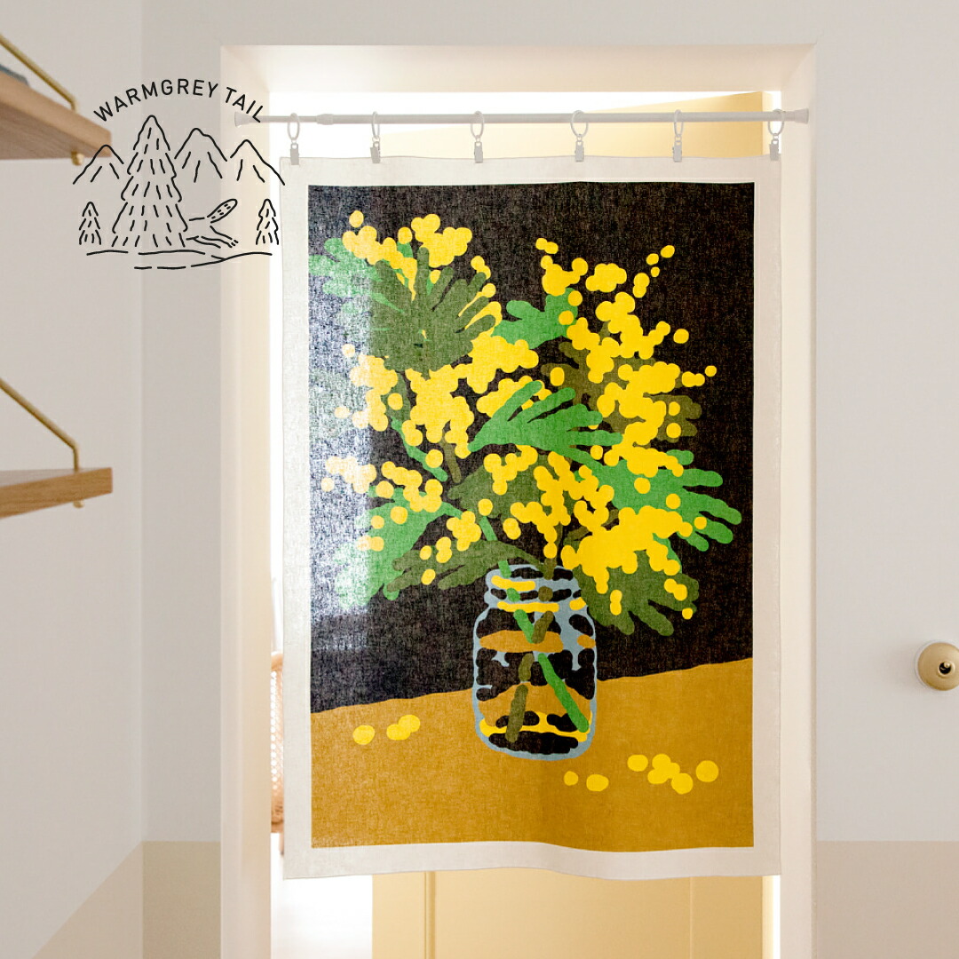 楽天市場 New Warmgreytail Mimosa Fabric Poster ファブリック ポスター タペストリー 韓国 ブランド 雑貨 インテリア 壁掛け かわいい おしゃれ 北欧 ミモザ 花 イラスト 日本 販売 ギフト プレゼント 送料無料 Astore