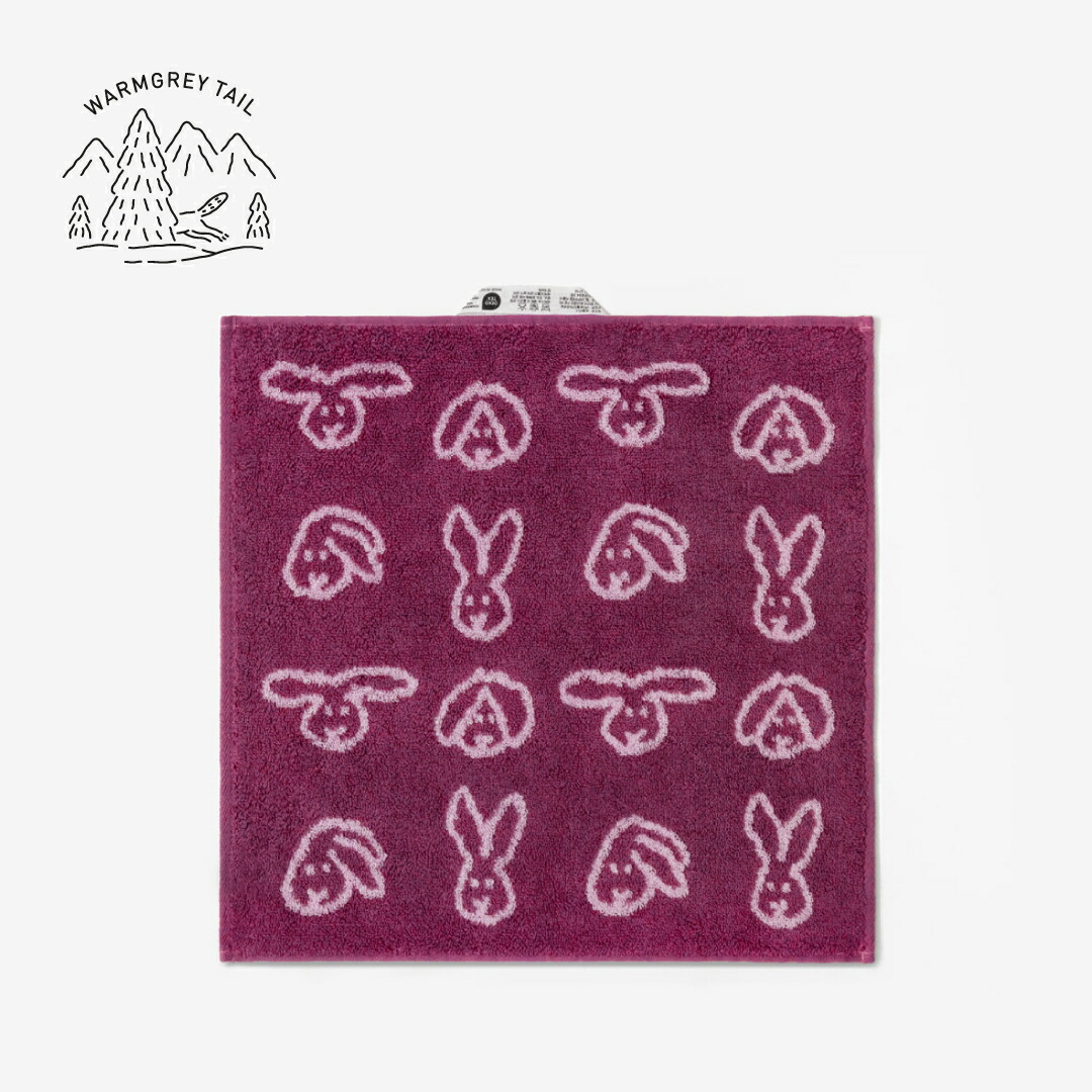 WARMGREYTAIL BUNNYBUNNY ブランケット　グレー WARMGREYTAIL BUNNYBUNNY ブランケット グレー WARMGREYTAIL