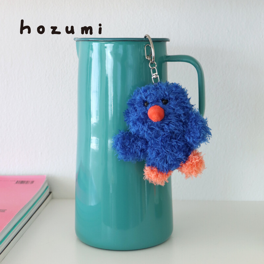 【楽天市場】【SALE】hozumi dream bird fluffy keyring キーリング 韓国 トリ チャーム レディース ホズミ ...