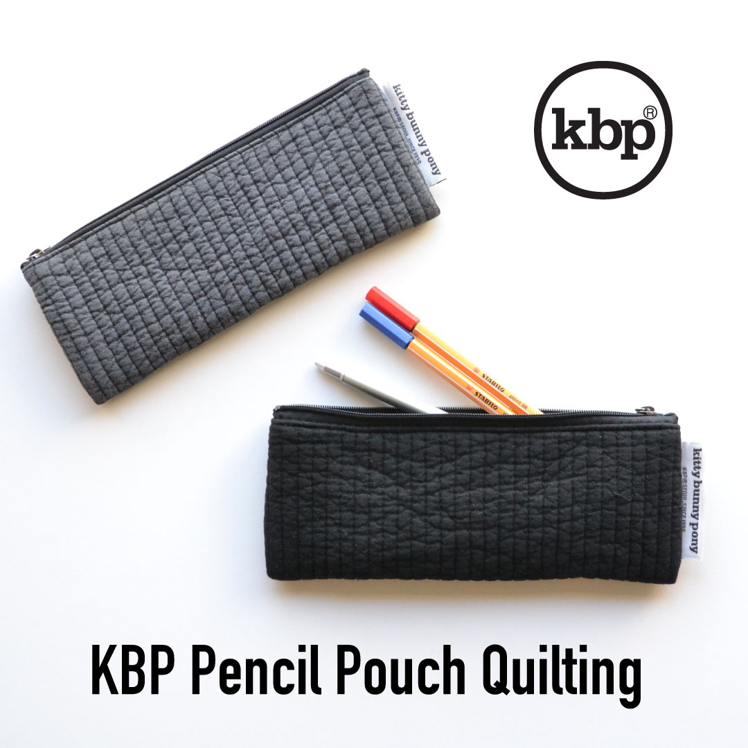 kitty bunny pony Pencil Pouch Quilting ペンケース 筆箱 ポーチ KBP 韓国 高校生 ブランド ヌビ  イブル レディース メンズ シンプル 無地 キルティング かわいい おしゃれ 韓国ファッション 女子 日本 販売 ギフト プレゼント 【送料無料】  Astore