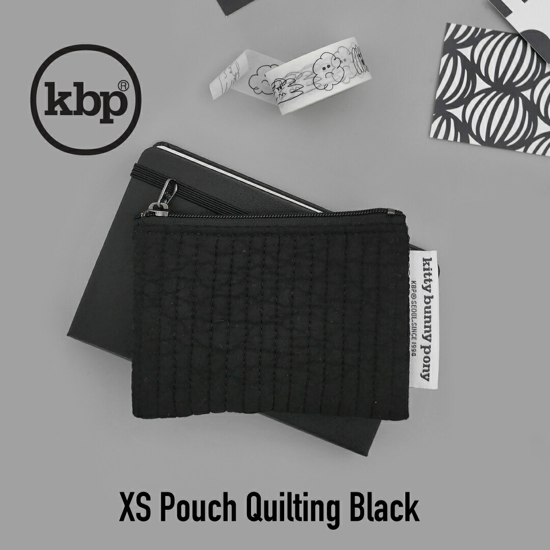 楽天市場】kitty bunny pony Maison XS Pouch Quilting Black ポーチ KBP レディース メンズ 韓国  韓国ブランド 高校生 ヌビ イブル ファブリック 布 おしゃれ 小物入れ ミニポーチ キティバニーポニー 旅行 女子 誕生日プレゼント ギフト 日本  販売 送料無料 : Astore