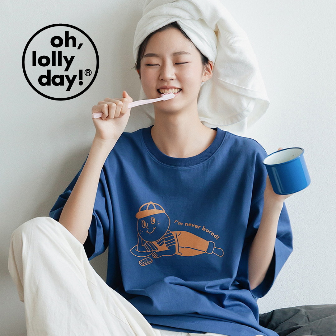 楽天市場 O Ld T Shirts Naver Bored Oh Lolly Day Tシャツ レディース 半袖 大きいサイズ ゆったり ブランド ロゴ 綿100 韓国 カジュアル 雑貨 キャラクター かわいい おしゃれ 日本 販売 ギフト プレゼント 送料無料 Astore