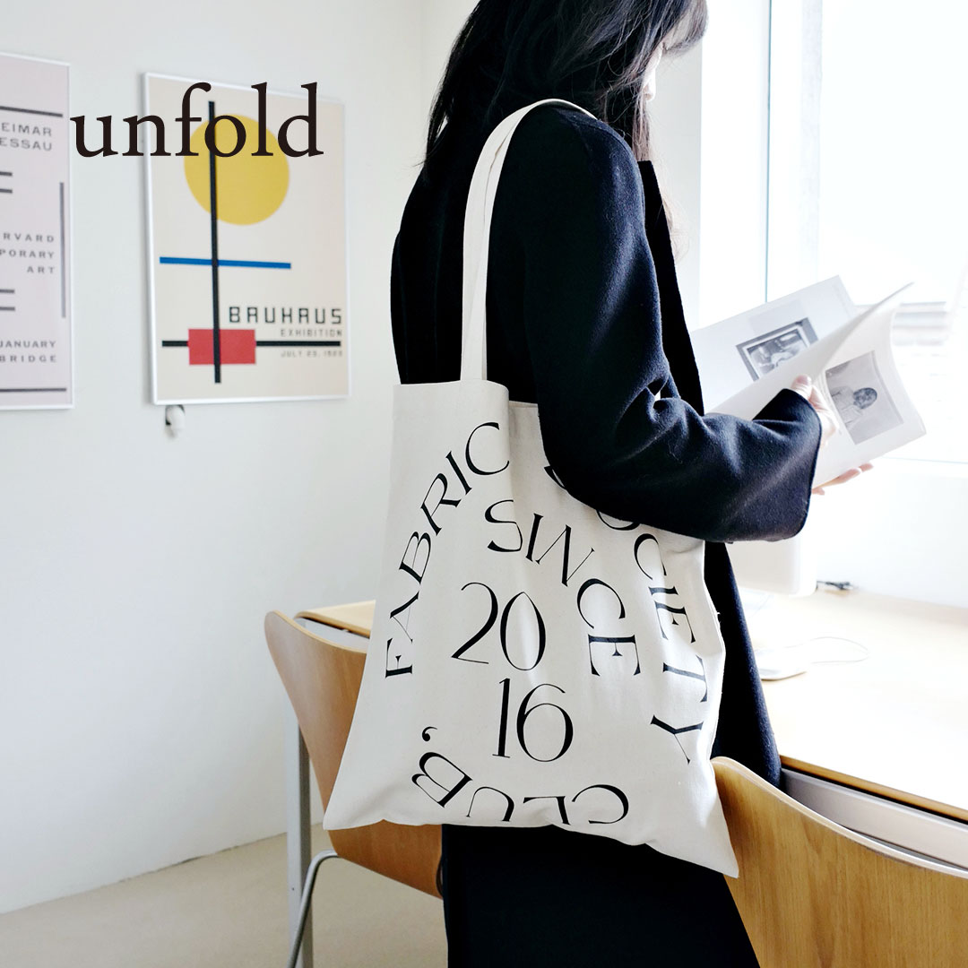 楽天市場】unfold signature09 tote bag アンフォールド トートバッグ