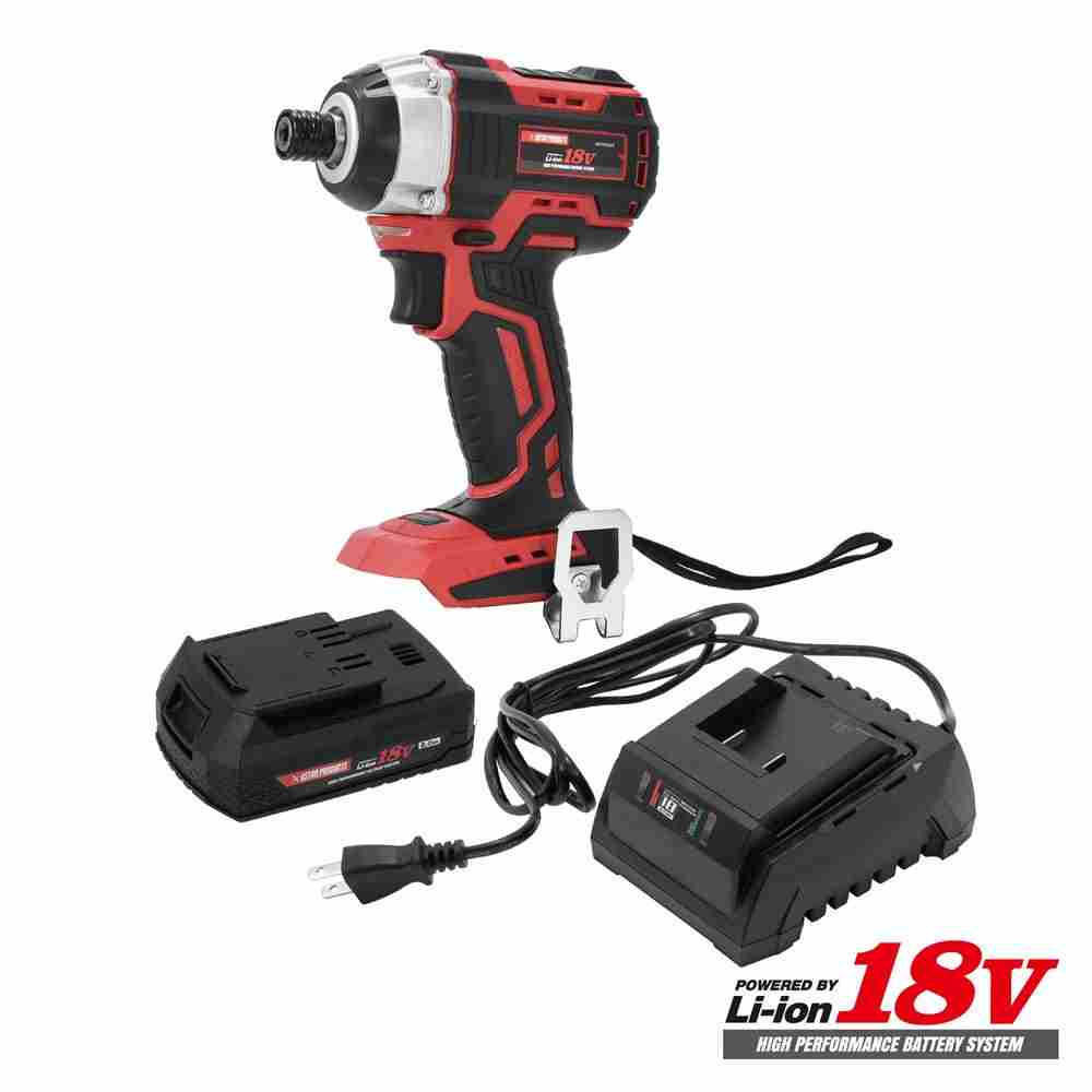 楽天市場】DC18V 充電式インパクトドライバーセット | 最大トルク175Nm