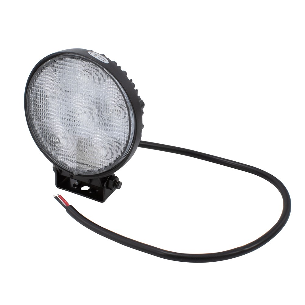 楽天市場】AP 18W LEDフラットビーム 丸型ワークライト WL984