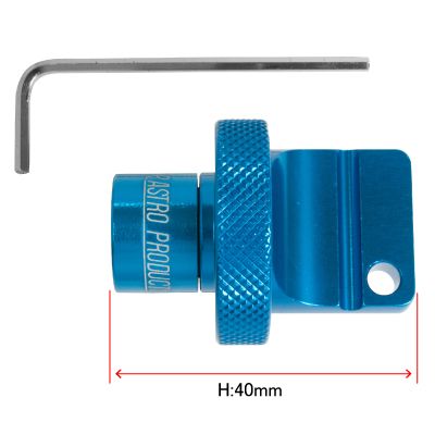 楽天市場】ノブ型アルミキーグリップ ブルー【キーホルダ カギ キー