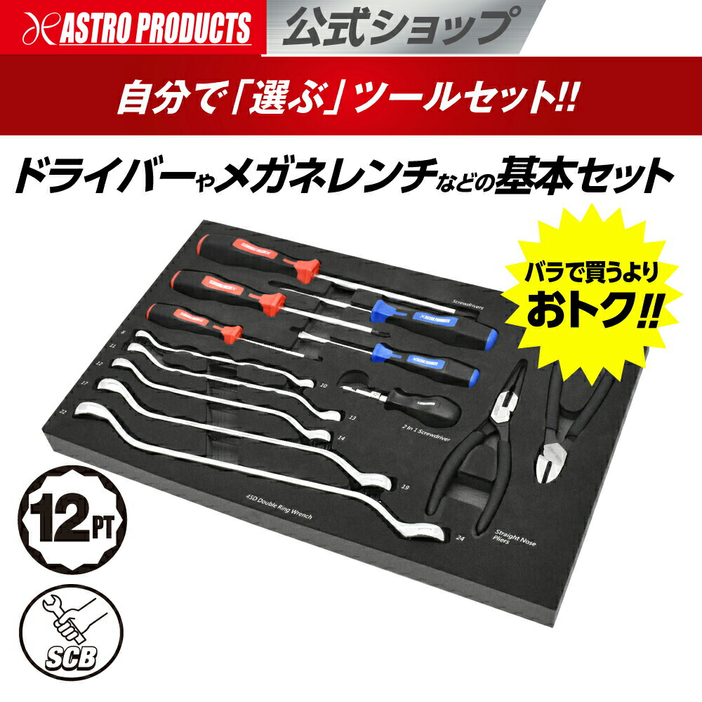 [エントリーでP5倍] SCBツールユニット TQ231 | SCBツールセット 工具セット ツールボックス キャビネット SCBワゴン ミドルチェスト SCB対応ツールボックス アストロプロダクツ｜アストロプロダクツ 店