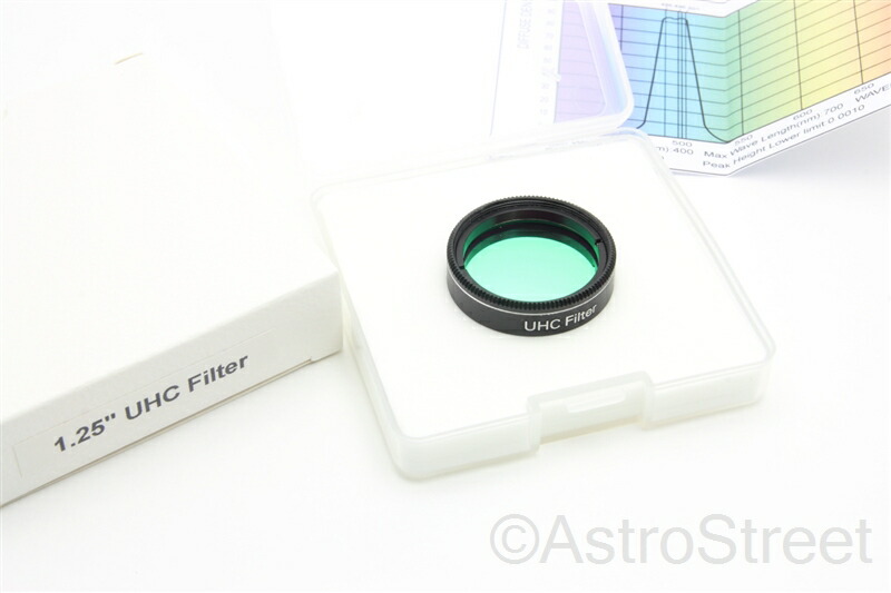 AstroStreet UHCフィルター 31.7mm 光害カット星雲観察に