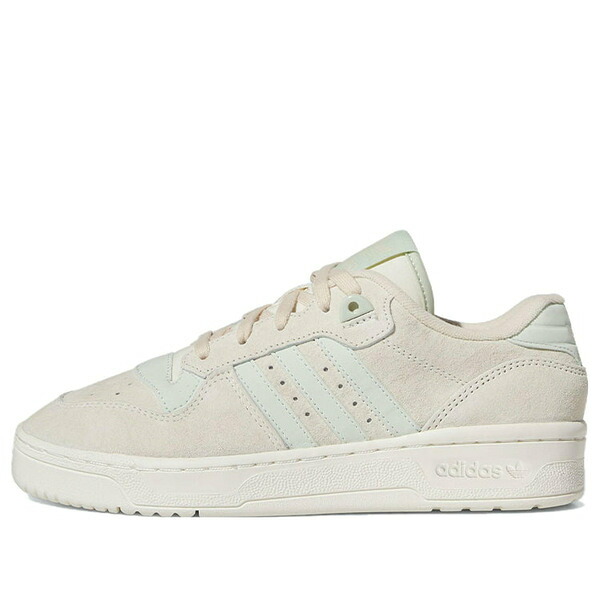 adidas アディダス レディース スニーカー Cream White / Light Green 【(WMNS) adidas Rivalry Low Cream White Green IF5179】  サイズ US_W_11