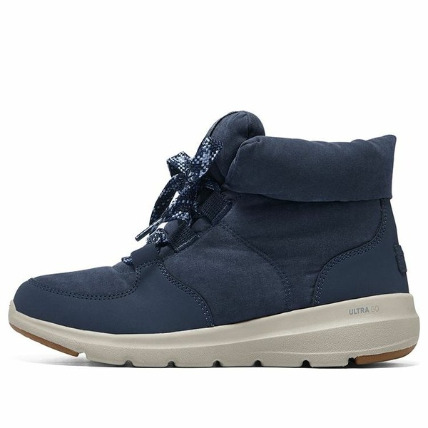 Skechers スケッチャーズ レディース スニーカー Navy 【(WMNS) Skechers Glacial Ultra Trend Up - Navy 144194-NVY】  サイズ US_9.5(26.5cm)