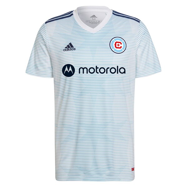 男性に人気 アディダス メンズ ユニフォーム トップス Chicago Fire Adidas 22 Primary Replica Blank Jersey White Www Numberz Co