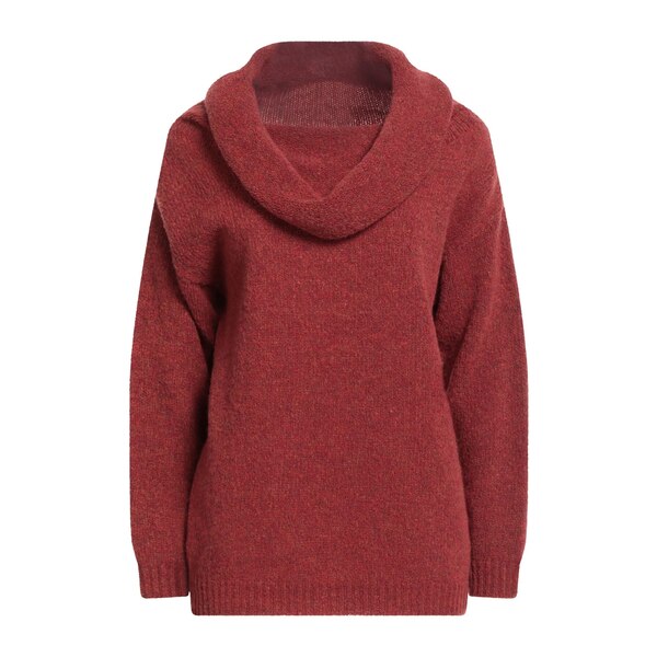 【送料無料】 フィジコ レディース ニット&セーター アウター Turtlenecks Red