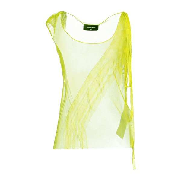 【送料無料】 ディースクエアード レディース Tシャツ トップス Tops Green