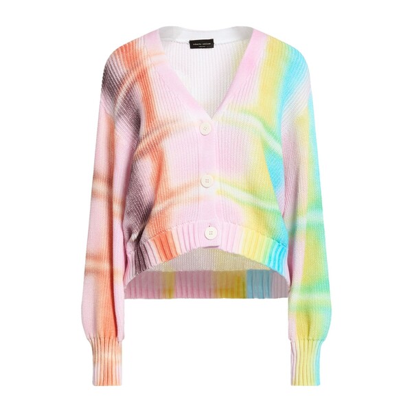 【貨物輸送無料】 ロベルトコリーナ レディース ジレー アウター Cardigans Pink