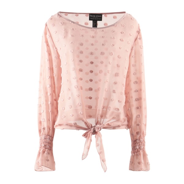 【送料無料】 フランクリマン レディース Tシャツ トップス Tops Pink