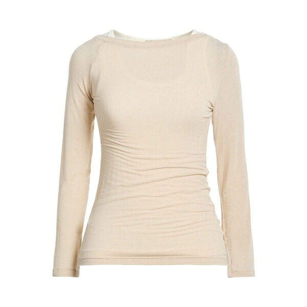 【送料無料】 リナシメント レディース Tシャツ トップス Tops Beige