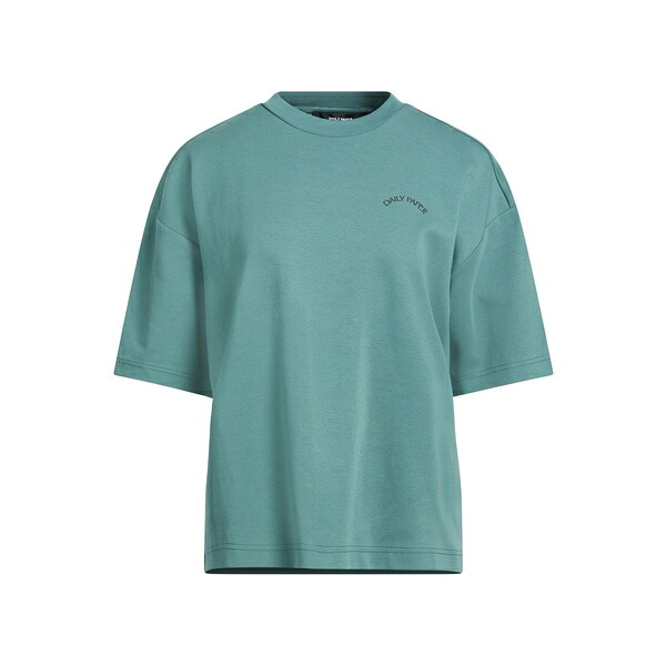 【送料無料】 デイリー・ペーパー レディース Tシャツ トップス T-shirts Green｜asty