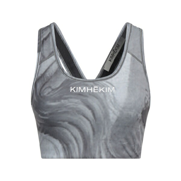 【送料無料】 キムヘキム レディース Tシャツ トップス Tops Grey