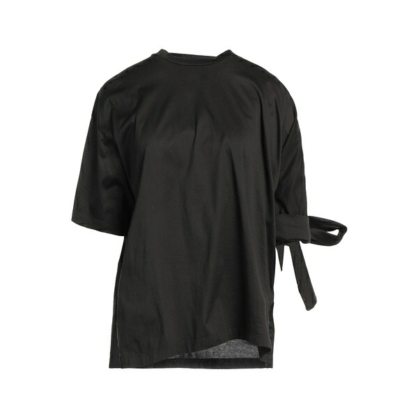 【貨物輸送無料】 ユッカ レディース プルオーバー トップス T-shirts Black