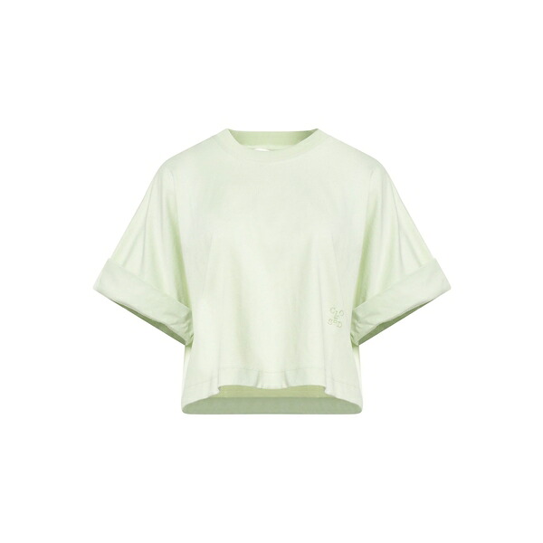 【貨物輸送無料】 クローズド レディース プルオーバー トップス T-shirts Green