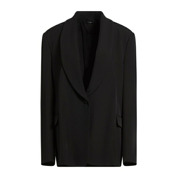 【送料無料】 ハニタ レディース ジャケット＆ブルゾン アウター Blazers Black