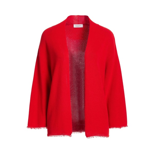 【送料無料】 カングラ レディース カーディガン アウター Cardigans Red
