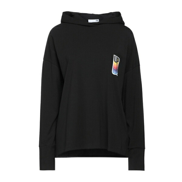 【送料無料】 ドゥオッド レディース パーカー・スウェットシャツ アウター Sweatshirts Black