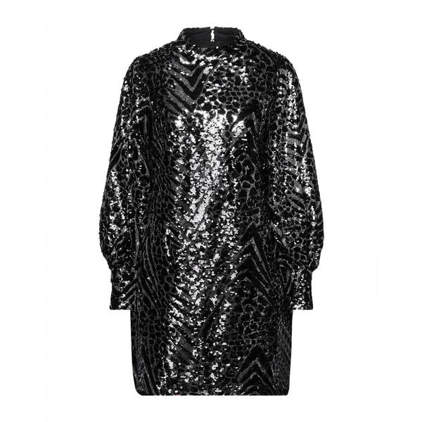 【送料無料】 ザ・クープルス レディース ワンピース トップス Mini dresses Black|asty