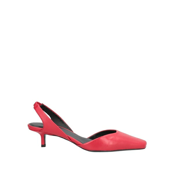 【送料無料】 ルルー スタジオ レディース パンプス シューズ Pumps Red|asty