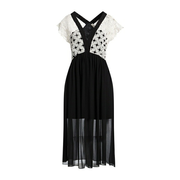 【送料無料】 サンドロ レディース ワンピース トップス Midi dresses White