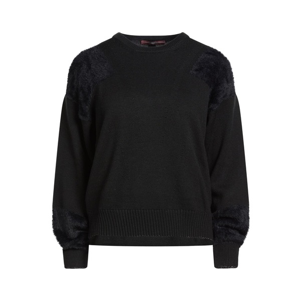 【送料無料】 ハイ レディース ニット&セーター アウター Sweaters Black|asty