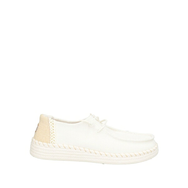 【送料無料】 ヘイデュード レディース オックスフォード シューズ Lace-up shoes White