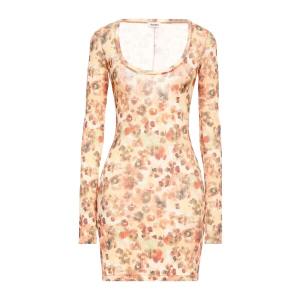 【送料無料】 ナヌーシュカ レディース ワンピース トップス Mini dresses Yellow 15,036円