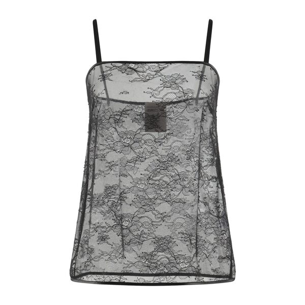 【送料無料】 セミクチュール レディース Tシャツ トップス Tops Black