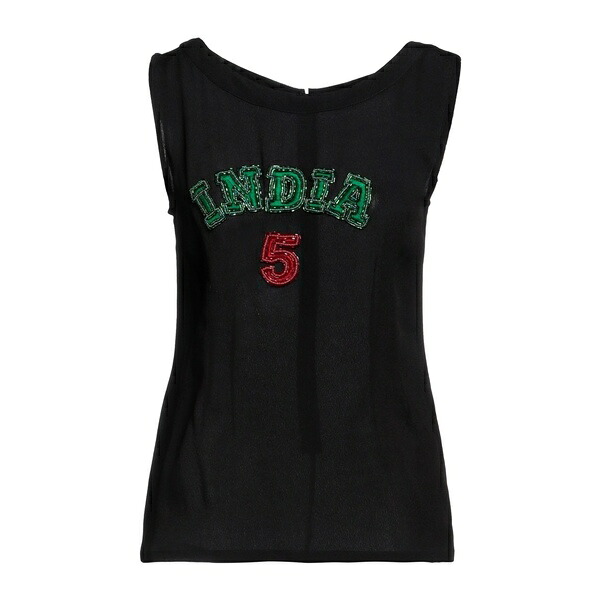 【送料無料】 デパートメントファイブ レディース Tシャツ トップス Tops Black 10,281円