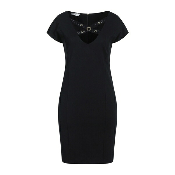 【送料無料】 イーエーエヌ サーティーン レディース ワンピース トップス Mini dresses Black