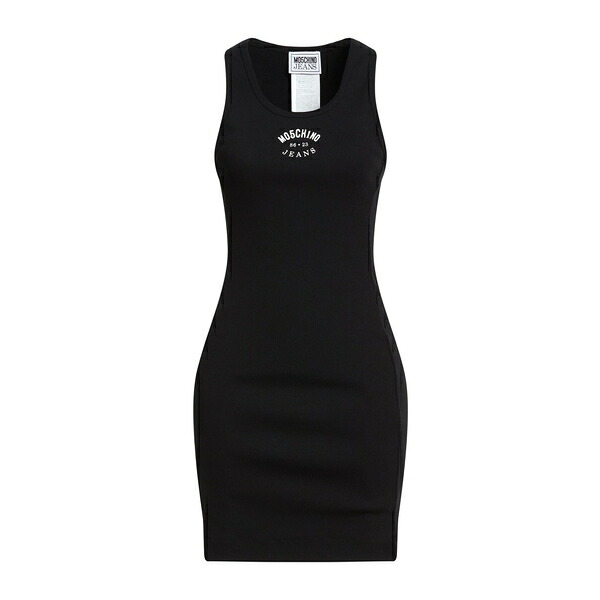 【送料無料】 モスキーノ レディース ワンピース トップス Mini dresses Black