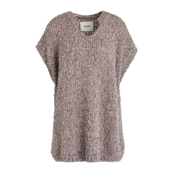 【送料無料】 エーロン レディース ニット&セーター アウター Sweaters Grey