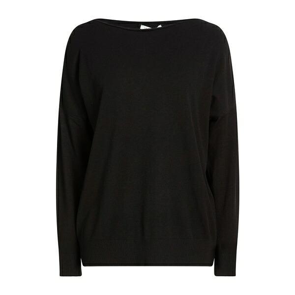 【送料無料】 ル ストレーゲ レディース ニット&セーター アウター Sweaters Black