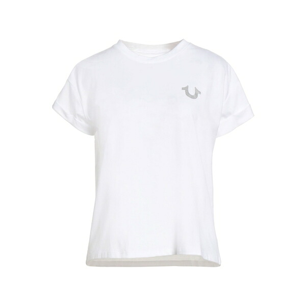 【貨物輸送無料】 トゥルーレリジョン レディース プルオーバー トップス T-shirts White