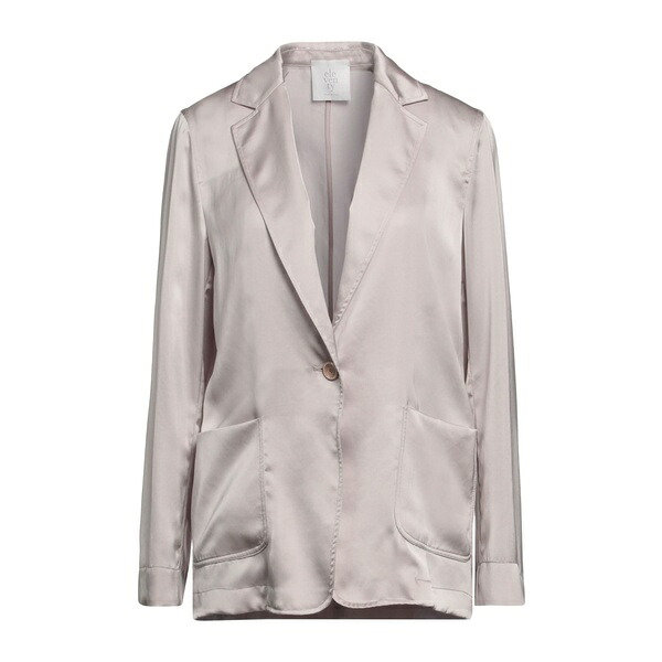 【送料無料】 イレブンティ レディース ジャケット＆ブルゾン アウター Blazers Grey