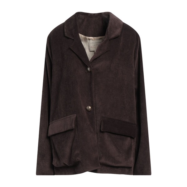 【送料無料】 アレッシアサンティ レディース ジャケット＆ブルゾン アウター Blazers Brown