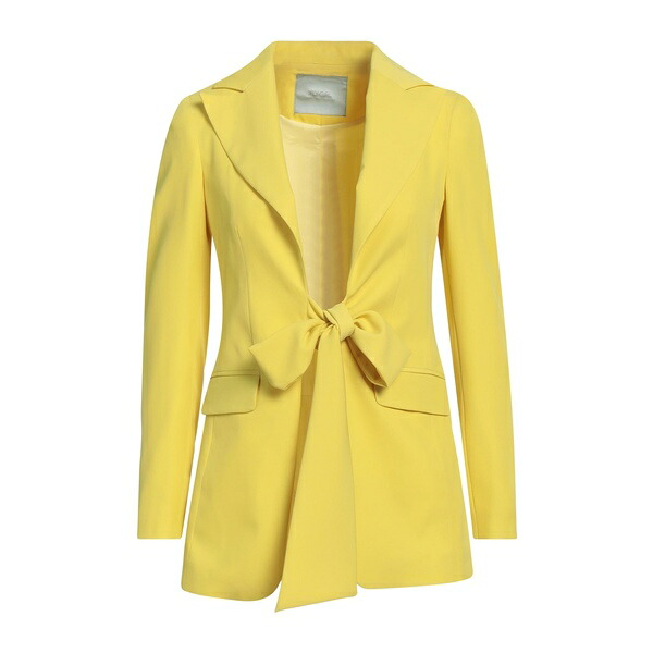 【送料無料】 フライ ガール レディース ジャケット＆ブルゾン アウター Blazers Yellow