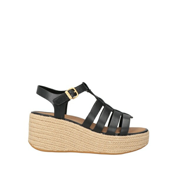 【送料無料】 フィットフロップ レディース サンダル シューズ Espadrilles Black 20,636円