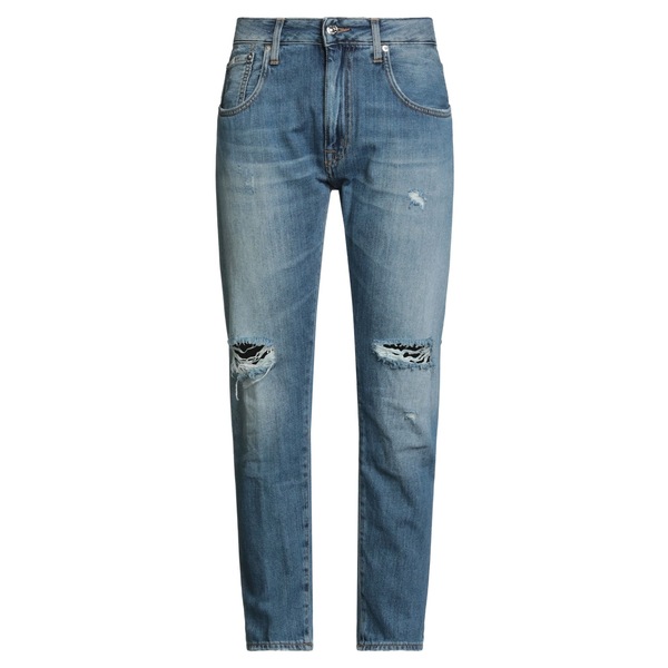 【送料無料】 プラス・ピープル レディース デニムパンツ ボトムス Jeans Blue
