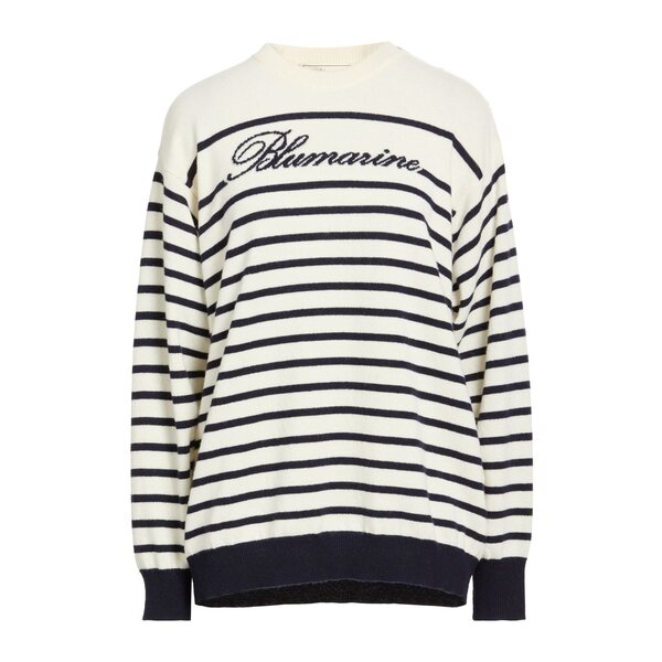 【送料無料】 ブルマリン レディース ニット&セーター アウター Sweaters White｜asty