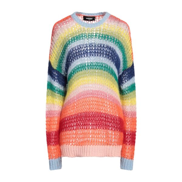 【送料無料】 ディースクエアード レディース ニット&セーター アウター Sweaters Blue