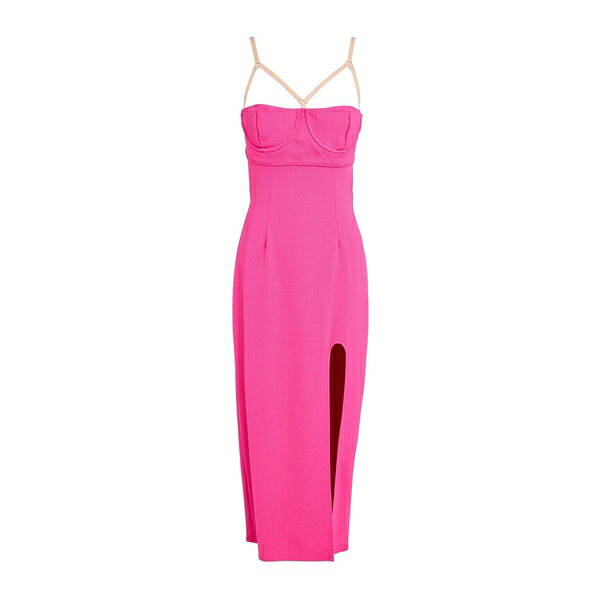 【送料無料】 アレッサンドロ ヴィジランテ レディース ワンピース トップス Midi dresses Pink