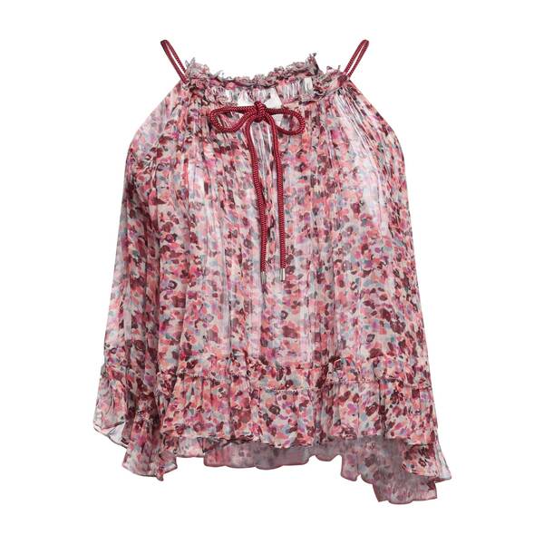 【送料無料】 イザベル マラン レディース Tシャツ トップス Tops Red